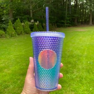 Starbucks Grande Blue Ombré Studded Tumbler